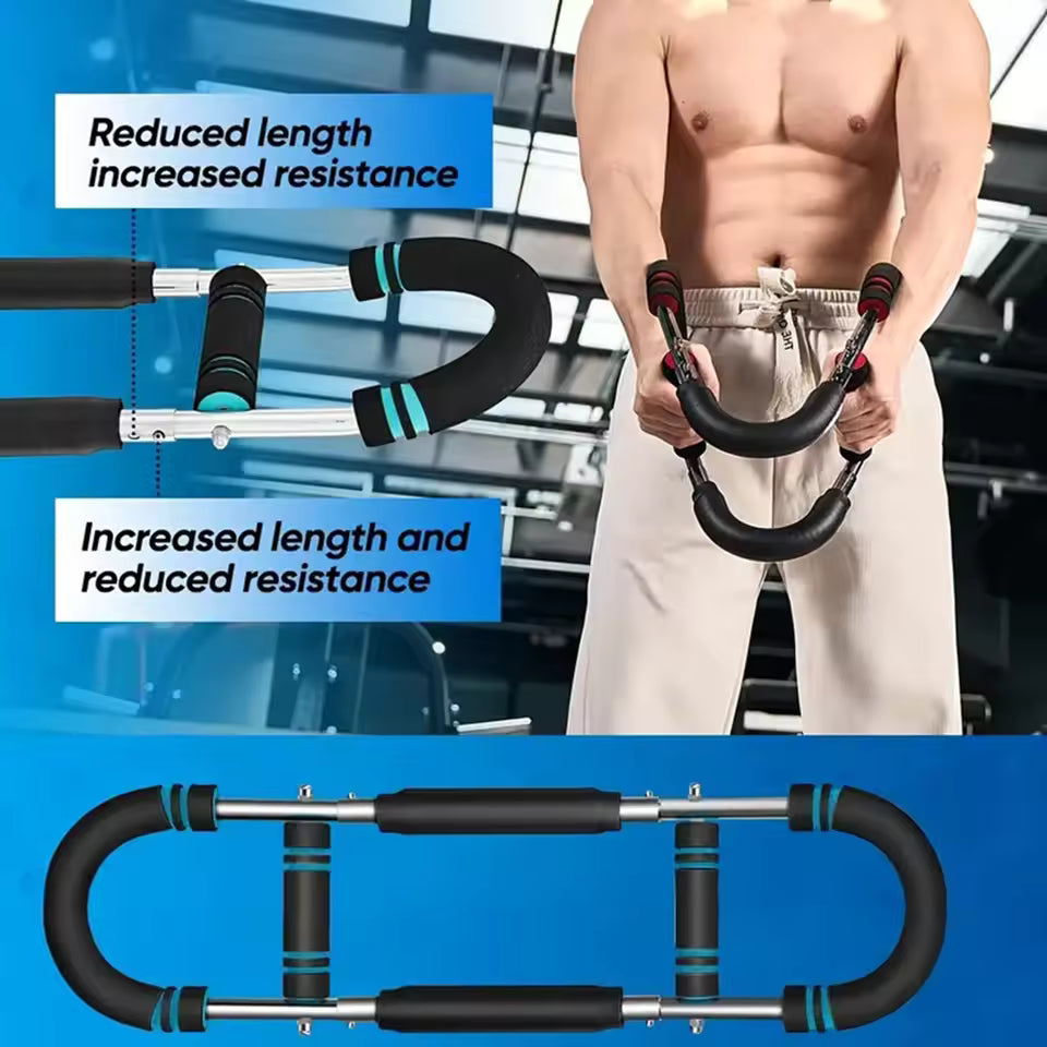 u shape Hand Gripper Strengths Twister Arm Trainer Power Twister Bar