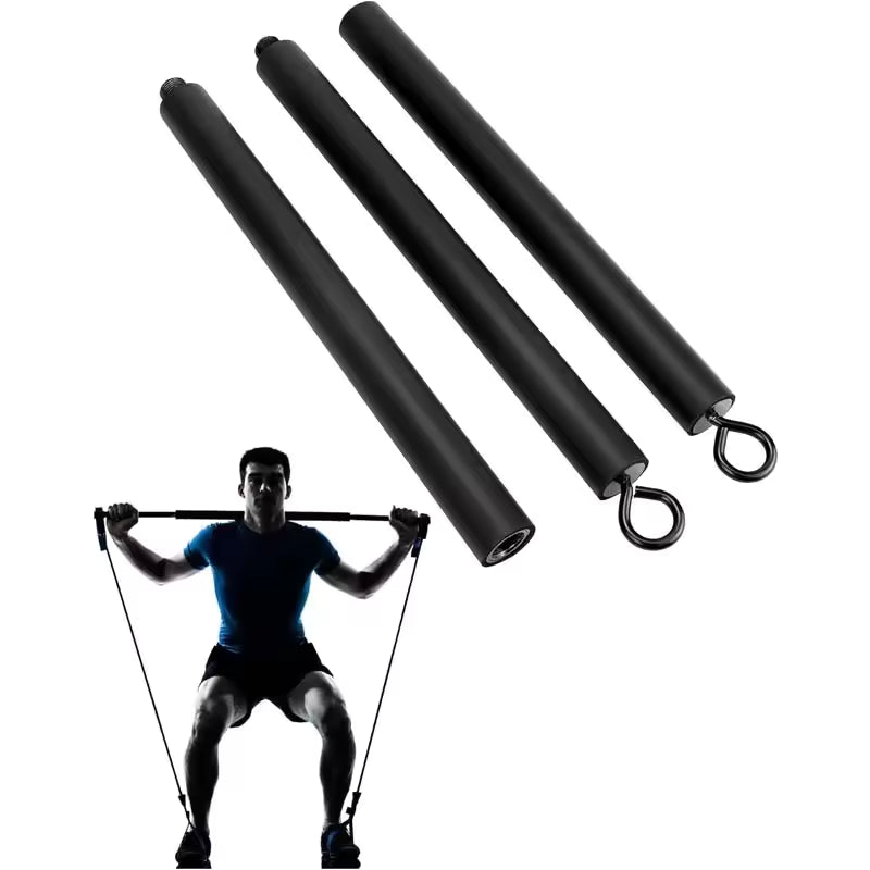 Pilates Stick Yoga 2/3 Section Multi Functional Fitness Puller